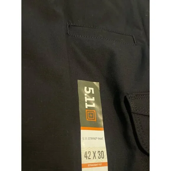 NWT 5.11 Tactical Stryke Pant Flex Tac Mens 42x30 Straight Fit Black 74369 - Picture 10 of 10